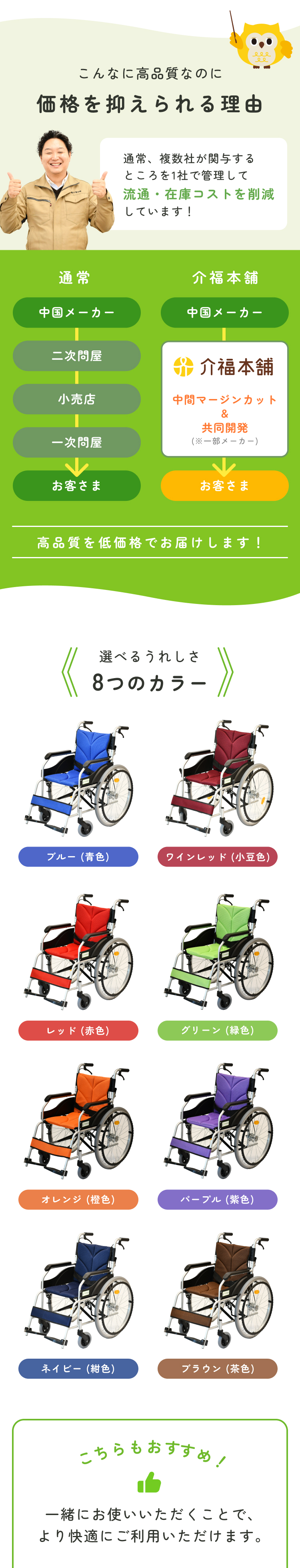 車椅子「よかセレクト 自走式」